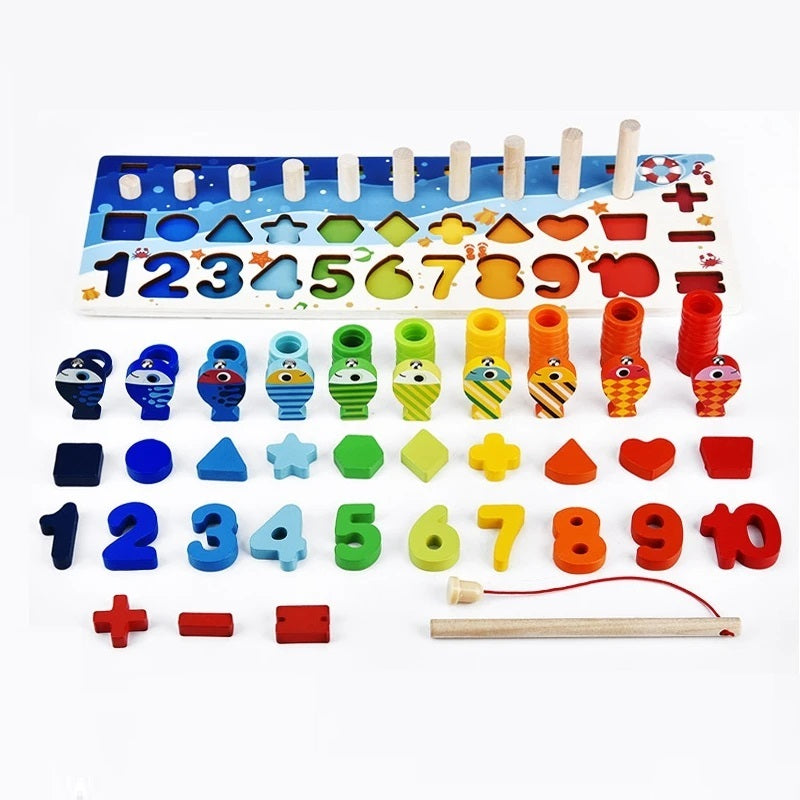 Montessori Fishing Puzzle